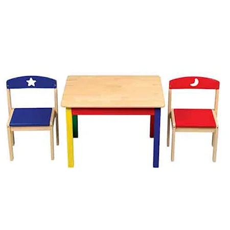 3 Piece Child'sTable And Chairs Set